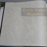 Adawall 9906-1 Tropicano Beyaz Kendinden Desenli Eskitme Duvar Kağıdı
