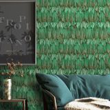 Adawall 9913-4 Tropicano Yeşil Kuş Tüyü Desen Duvar Kağıdı