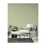 Adawall Abstract Strokes Design Duvar Kağıdı, Gümüş, Yeşil, Icon 24112-4, 16,50 M²
