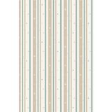 Adawall Ada Kids 8928-1 Çizgili Yıldız Desen Duvar Kağıdı
