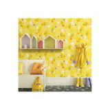 Adawall Adakids 8929 Looney Tunes Tweety Petek Zeminli Desenli Duvar Kağıdı 10,6M2, 8929-1 Açık Sarı, 106 X 10