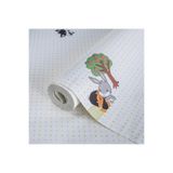 Adawall Adakids 8939 Looney Tunes Bebek Kahramanlar Desenli Duvar Kağıdı 10,6M2, 8939-1 Beyaz, 106 X 10