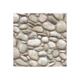 Adawall Adawal Roka/Taş Desen Duvar Kağidi 23113-1, Açık Krem, 100 X 110