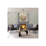 Adawall Ancient Petal Design Wallpaper - Zengin Damask Desenli Duvar Kağıdı | ROCOCO 1303-2/15, Bej, Elyaf Taban (Non-Woven) - 16.5 m²