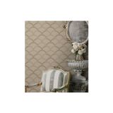Adawall Basit Dalgalar Süsleme İle Duvar Kağıdı | SEVEN 7811-4, Bej, Kahverengi, Koyu, Elyaf Taban (Non-Woven) - 16.5 m²