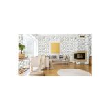 Adawall Çiçek Desenli Trend Duvar Kağıdı | TROPICANO 9914-1, Beyaz, Kağıt Taban - 16.5 m²