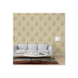 Adawall Çiçek Detaylı Rokoko Damask Deseni Duvar Kağıdı | SEVEN 7805-2, Bej, Açık, Elyaf Taban (Non-Woven) - 16.5 m²