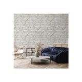 Adawall Çiçek Tasarımlı Duvar Kağıdı | VERA 1505-1, Krem, Elyaf Taban (Non-Woven) - 16.5 m²