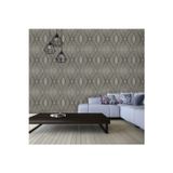 Adawall Çizgili Düz Duvar Kağıdı | OCTAGON 1213-4, Kahverengi, Elyaf Taban (Non-Woven) - 10.6 m²