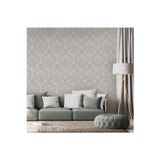 Adawall Damask Desen Duvar Kağıdı | ROCOCO 1411-3/15, Krem, Bej, Elyaf Taban (Non-Woven) - 16.5 m²