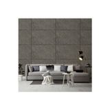 Adawall Duvar Dokulu Duvar Kağıdı | OCTAGON 1214-3, Koyu, Gri, Elyaf Taban (Non-Woven) - 10.6 m²