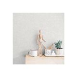 Adawall Düz Keten Tekstil Dokulu Duvar Kağıdı | SEVEN 7816-1, Beyaz, Elyaf Taban (Non-Woven) - 16.5 m²