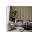 Adawall Düz Şerit Desen Duvar Kağıdı | OMEGA 23211-1, Kahverengi, Elyaf Taban (Non-Woven) - 16.5 m²