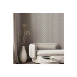 Adawall Geometric Desen Duvar Kağıdı | OMEGA 23202-2, Açık, Gri, Elyaf Taban (Non-Woven) - 16.5 m²