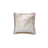 Adawall Gold Mini Flowers Kadife Yastık (Dolgu Boncuk Elyaf, Uluslararası Yıkama Ve Solmama Sertifikası-Çiçek Desenli Yastık)