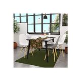 Adawall Green Daisy Runner (Yeşil Papatya), 140x45cm (İnce Keten, Uluslararası Yıkama Ve Solmama Sertifikası)