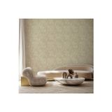 Adawall Heritage Silk Design Wallpaper - Klasik Düz Desen Duvar Kağıdı | ROCOCO 1304-3/15, Altın, Elyaf Taban (Non-Woven) - 16.5 m²
