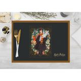 Adawall Home Harry Potter Characters Kumaş Amerikan Servis 4'lü Set 35 x 50 cm - Renkli