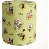 Adawall Home Looney Tunes Puf - Tek Ebat - Renkli