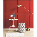 Adawall Home The Sylvester Puf - Tek Ebat - Siyah - Beyaz