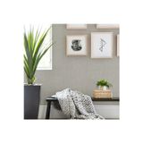Adawall Kaba Keten Kumaş Dokusu Duvar Kağıdı | SEVEN 7801-2, Gri, Açık, Elyaf Taban (Non-Woven) - 16.5 m²
