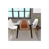 Adawall Kahverengi Runner 140x45cm (İnce Keten, Uluslararası Yıkama Ve Solmama Sertifikası)