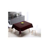 Adawall Kırmızı-Siyah Kare Masa Örtüsü, 160cm x 220cm (Kumaş İnce Ketendir, Uluslararası Yıkama Ve Solmama Sertifikası)
