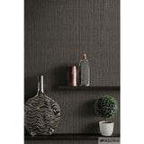 Adawall Kumaş Desen Duvar Kağıdı | ALFA 3711-6, Koyu, Gri, Kağıt Taban - 16.5 m²