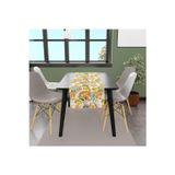 Adawall Limon Tasarımlı Runner, 140x45cm (İnce Keten, Uluslararası Yıkama Ve Solmama Sertifikası)