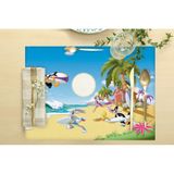 Adawall Looney Tunes Team Kumaş Amerikan Servis 4'lü Set 35X50CM