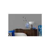 Adawall Modern Düz Desen Duvar Kağıdı | HUE 24201-6, Gri, Elyaf Taban (Non-Woven) - 16.5 m²