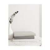 Adawall Modern Düz Desen Duvar Kağıdı | HUE 24202-1, Beyaz, Elyaf Taban (Non-Woven) - 16.5 m²