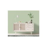 Adawall Modern Düz Desen Duvar Kağıdı | HUE 24203-7, Yeşil, Elyaf Taban (Non-Woven) - 16.5 m²