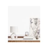 Adawall Modern Düz Desen Duvar Kağıdı | HUE 24205-1, Beyaz, Elyaf Taban (Non-Woven) - 16.5 m²