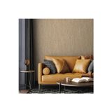 Adawall Modern Düz Desen Duvar Kağıdı | VERA 1508-4, Koyu, Krem, Elyaf Taban (Non-Woven) - 16.5 m²