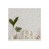 Adawall Modern Geometrik Desen Duvar Kağıdı | OMEGA 23204-1, Beyaz, Elyaf Taban (Non-Woven) - 16.5 m²