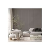 Adawall Modern Geometrik Desen Duvar Kağıdı | OMEGA 23206-5, Koyu, Gri, Elyaf Taban (Non-Woven) - 16.5 m²