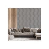 Adawall Modern Geometrik Desen Duvar Kağıdı | VERA 1501-4, Gri, Elyaf Taban (Non-Woven) - 16.5 m²