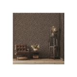 Adawall Modern Geometrik Desen Duvar Kağıdı | VERA 1512-4, Koyu Kahverengi, Elyaf Taban (Non-Woven) - 16.5 m²