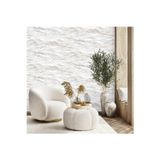 Adawall Modern Mermer Desen Duvar Kağıdı | OMEGA 23207-1, Beyaz, Elyaf Taban (Non-Woven) - 16.5 m²