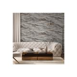 Adawall Modern Mermer Desen Duvar Kağıdı | OMEGA 23207-4, Gri, Elyaf Taban (Non-Woven) - 16.5 m²