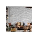 Adawall Modern Taş Desen Duvar Kağıdı | ROKA 23102-2, Açık, Gri, Elyaf Taban (Non-Woven) - 16.5 m²