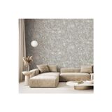 Adawall Modern Taş Desen Duvar Kağıdı | ROKA 23103-3, Gri, Elyaf Taban (Non-Woven) - 16.5 m²