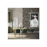 Adawall Modern Taş Desen Duvar Kağıdı | ROKA 23114-3, Koyu, Gri, Elyaf Taban (Non-Woven) - 16.5 m²