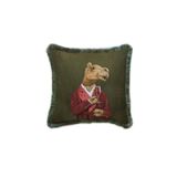 Adawall Mr. Camel Kadife Yastık (Deve Figürlü Yastık, Dolgusu Boncuk Elyaf, Uluslararası Yıkama Ve Solmama Sertifikası)