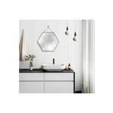 Adawall /OCTAGON 1208-1 BEYAZ ÇİZGİLİ DESEN DUVAR KAĞIDI