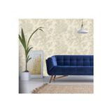 Adawall Odalarınızı Şık ve Sade Gösterecek Yaprak Desenli Duvar Kağıdı | TROPICANO 9907-1, Beyaz, Kağıt Taban - 16.5 m²