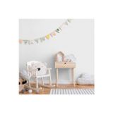 Adawall Pastel Renkli ve Zigzag Desenli Minimal Duvar Kağıdı | ADAKIDS 8919-1, Gri, Açık, Elyaf Taban (Non-Woven) - 10.6 m²