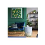 Adawall Renkli Çiçek Detaylı Puf