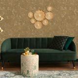 Adawall Renkli Çiçek Tasarımlı Puf